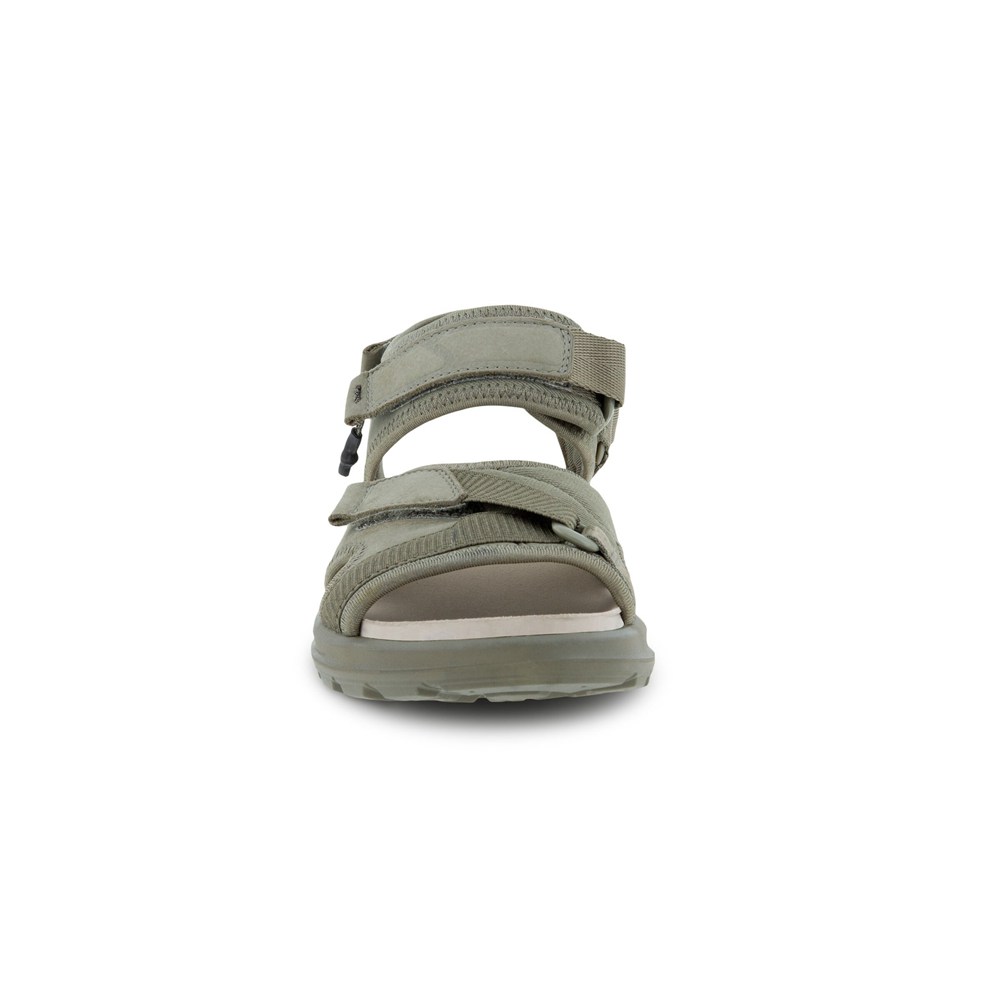 ECCO Womens Sandals Olive - Exowrap 3S Velcro - IZJ-243715